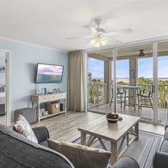 2BR Gulf View Condo w/ Private Balcony + Pools & Hot Tub | Magnolia House 210