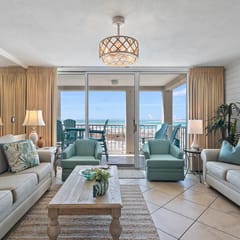 2BR Gulf-View Condo with Balcony + Pools & Hot Tub | Magnolia House 504