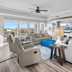 Stunning Harbor Views & Coastal Luxury on Holiday Isle | Harbor Landing 201B