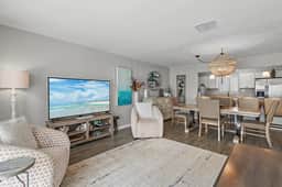 2BR Gulf View Condo with 40ft Balcony + Renovated Interiors | Aegean 206 - Image 3