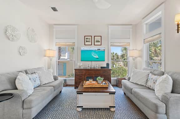 4BR Luxury Home with Heated Pool, Bunk Room + 4 Balconies | Island Blue - Image 3