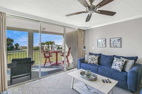 2BR First-Floor Condo with Private Patio + Pools & Bikes | Magnolia House 102 - Image 2
