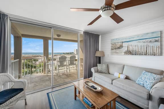 2BR Gulf-View Condo with Bright Coastal Décor + Balcony | Magnolia House 310 - Image 2