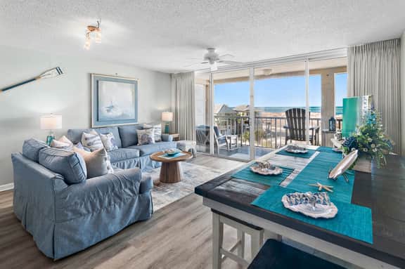 1BR Condo with Balcony, Beach Access+ Scenic Views | Magnolia House 406 - Image 3