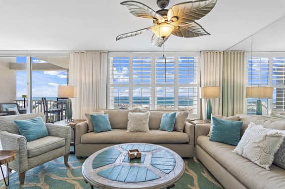 2BR Penthouse with Panoramic Views + Private Beaches | Magnolia House 602 - Image 2