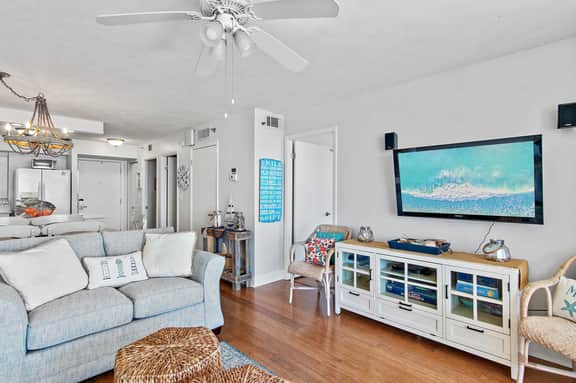 2BR Gulf-View Condo with Balcony + Bikes & Pools | Magnolia House 204 - Image 4