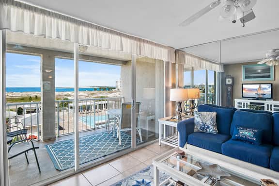 2BR Gulf-View Condo+Private Balcony+Pool & Beach Access | Magnolia House 304 - Image 3