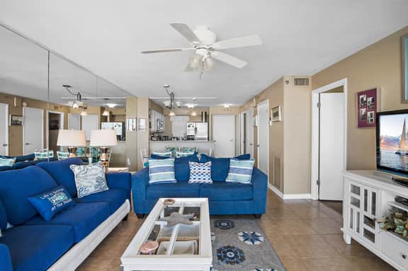 2BR Gulf-View Condo+Private Balcony+Pool & Beach Access | Magnolia House 304 - Image 5