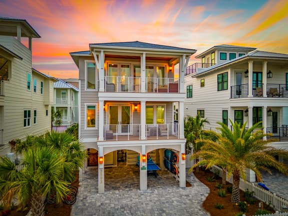 4BR New Luxury Build with Huge Private Pool + Sunset Tower Views | Esmeralda - Image 1