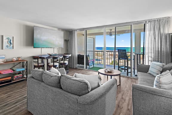 1BR Beach Retreat with Balcony + Resort Amenities | Magnolia House 508 - Image 1