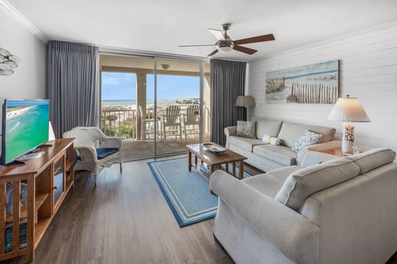 2BR Gulf-View Condo with Bright Coastal Décor + Balcony | Magnolia House 310 - Image 1