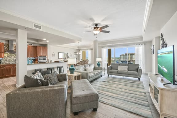 3BR Waterfront Condo with Harbor Views, Community Pool + Private Beach Access - Image 1
