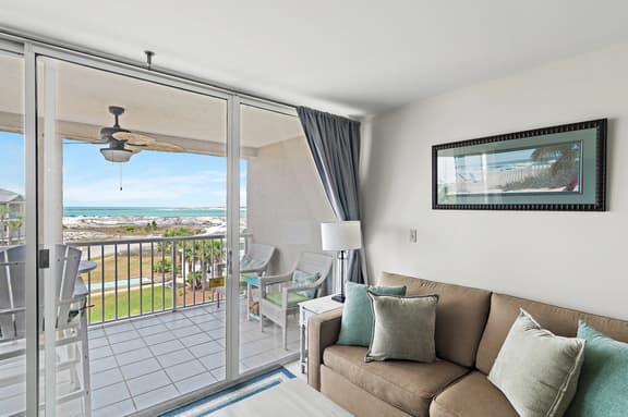 Sunny 2BR Gulf-View Condo with Balcony & Beach Access | Magnolia House 302 - Image 1